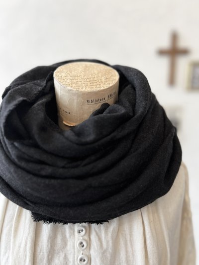 画像2: SO／大判ストール・スミクロ