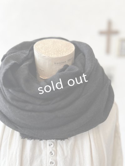 画像2: SO／大判ストール・スミクロ