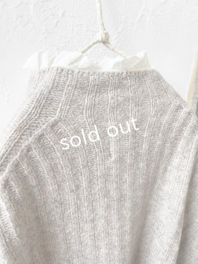 画像6: サイドスリットポンチョ・ベージュ