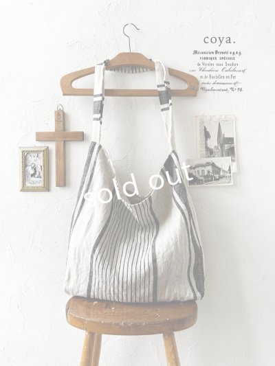 画像1: coya.／リトアニアリネンショルダーbag