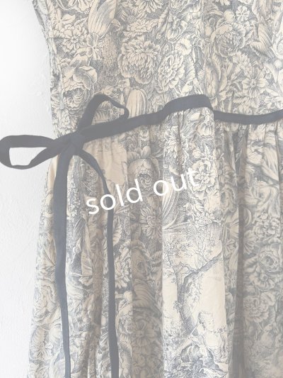 画像7: shizuka's／トワルドジュイのリボンワンピース（パフスリーブ）ベージュ