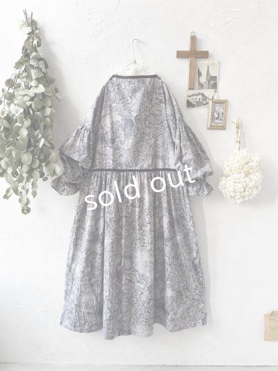 画像6: shizuka's／トワルドジュイのリボンワンピース・（ベルスリーブ）ラベンダー