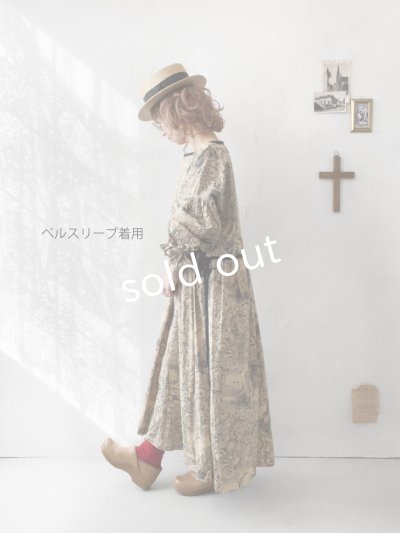 画像12: shizuka's／トワルドジュイのリボンワンピース（パフスリーブ）ラベンダー