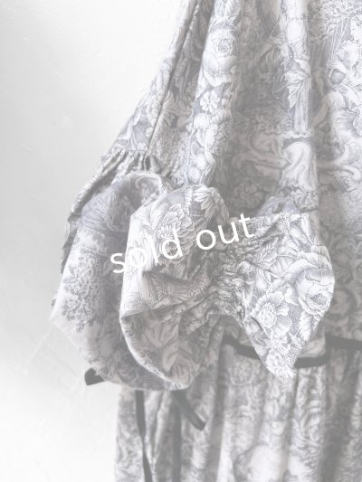 画像5: shizuka's／トワルドジュイのリボンワンピース・（ベルスリーブ）ラベンダー