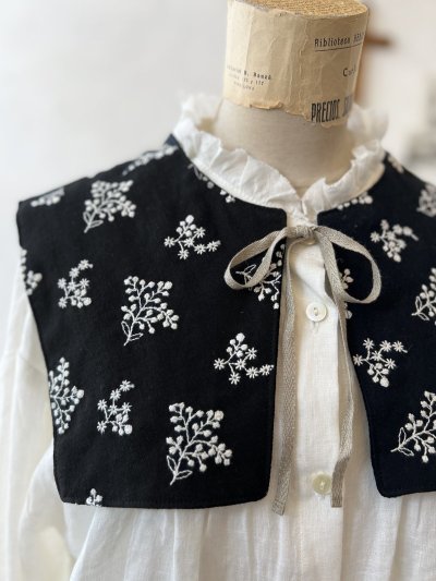 画像3: MARCHE' DE SOEUR／タッセルティペット・黒ブーケ