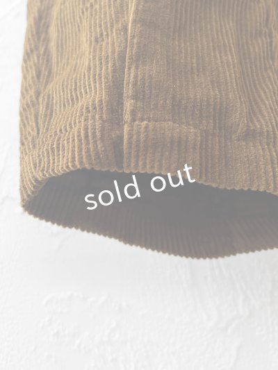 画像5: seasew.／509 コーデュロイ裾ダーツパンツ・ブラウン