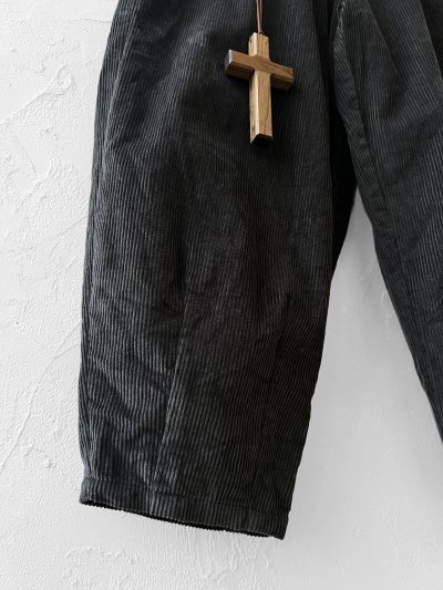画像4: seasew.／509 コーデュロイ裾ダーツパンツ・チャコール
