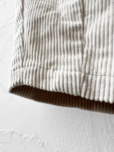 画像5: seasew.／509 コーデュロイ裾ダーツパンツ・アイボリー