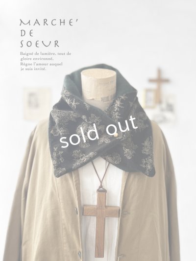 画像1: MARCHE' DE SOEUR／ボタンネックウォーマー・A