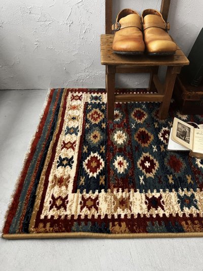 画像3: Wilton mat／ラグマット ウィルトン織キリム