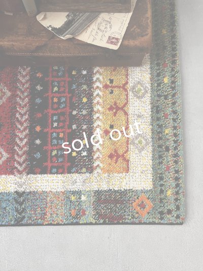 画像4: Wilton mat／ラグマット ウィルトン織ギャッベ