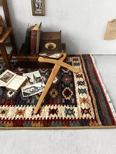 画像4: Wilton mat／ラグマット ウィルトン織キリム