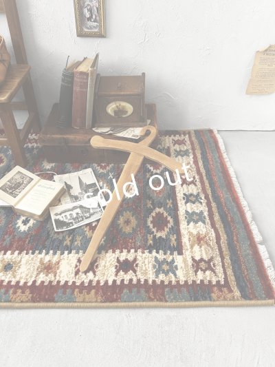 画像4: Wilton mat／ラグマット ウィルトン織キリム