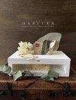 画像1: Habiter.／レトロガラス ティッシュボックス (1)
