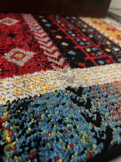 画像5: Wilton mat／ラグマット ウィルトン織ギャッベ