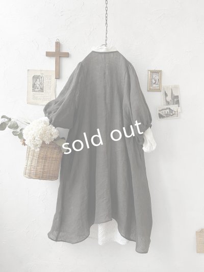 画像9: MARCHE' DE SOEUR／ホイップガーゼワンピース・チャコール