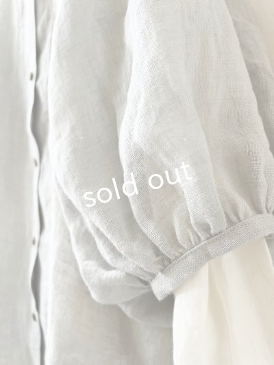 画像6: MARCHE' DE SOEUR／ホイップガーゼワンピース・アイスグレー