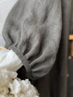 画像4: MARCHE' DE SOEUR／ホイップガーゼワンピース・チャコール (4)