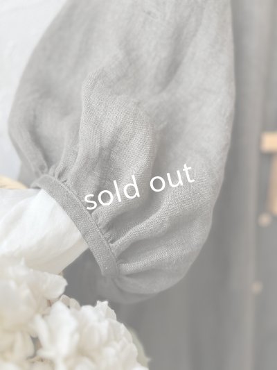 画像4: MARCHE' DE SOEUR／ホイップガーゼワンピース・チャコール