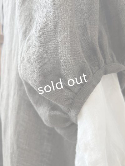 画像5: MARCHE' DE SOEUR／ホイップガーゼワンピース・チャコール