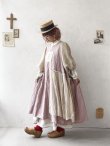画像14: MARCHE' DE SOEUR／アンティークレース付きタブリエドレス・サクラ (14)