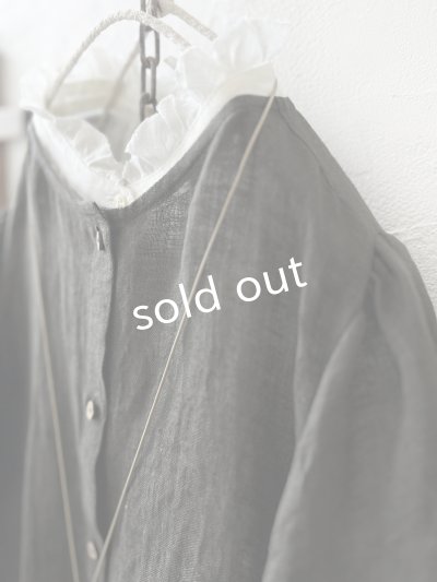 画像8: MARCHE' DE SOEUR／ホイップガーゼワンピース・チャコール