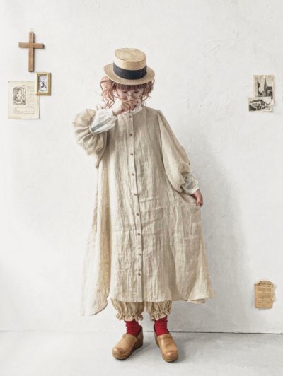 画像19: MARCHE' DE SOEUR／ホイップガーゼワンピース・ナチュラル