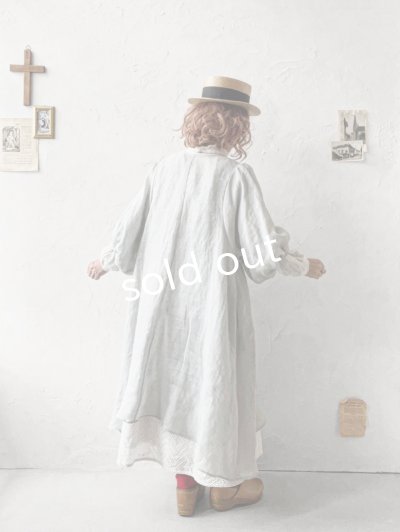 画像20: MARCHE' DE SOEUR／ホイップガーゼワンピース・アイスグレー