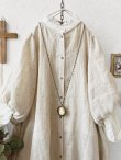 画像3: MARCHE' DE SOEUR／ホイップガーゼワンピース・ナチュラル (3)
