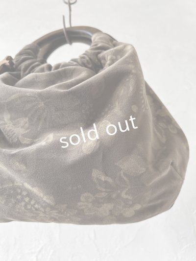 画像4: MARCHE' DE SOEUR／木の持ち手バッグ・ベルベット