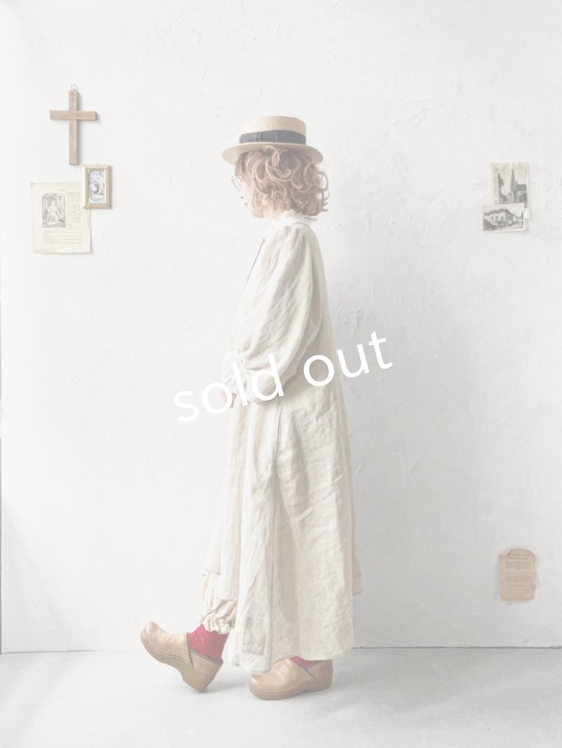 画像20: MARCHE' DE SOEUR／ホイップガーゼワンピース・ナチュラル (20)