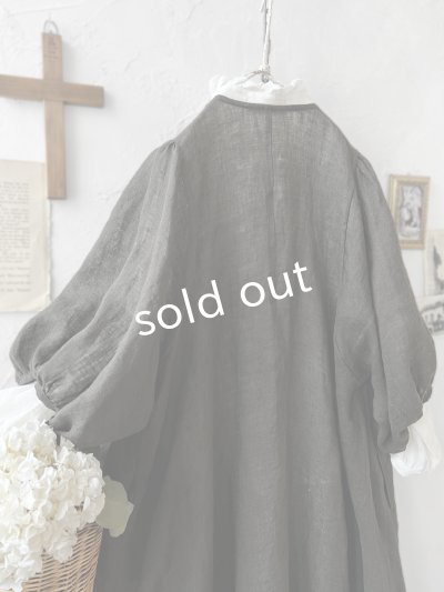 画像10: MARCHE' DE SOEUR／ホイップガーゼワンピース・チャコール