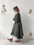 画像17: MARCHE' DE SOEUR／ホイップガーゼワンピース・チャコール (17)