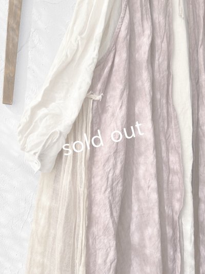 画像5: MARCHE' DE SOEUR／アンティークレース付きタブリエドレス・サクラ