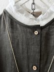 画像7: MARCHE' DE SOEUR／ホイップガーゼワンピース・チャコール (7)