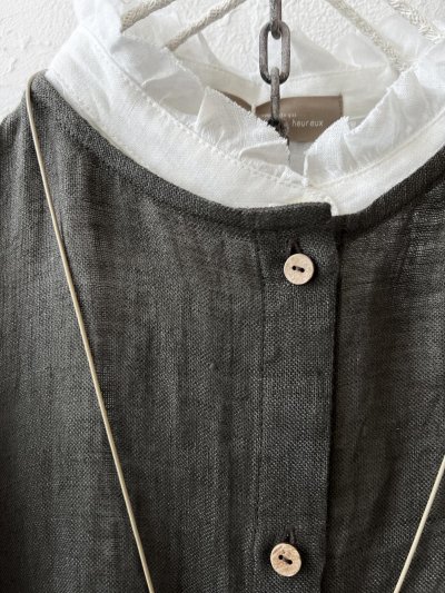 画像6: MARCHE' DE SOEUR／ホイップガーゼワンピース・チャコール