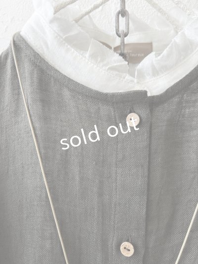 画像7: MARCHE' DE SOEUR／ホイップガーゼワンピース・チャコール