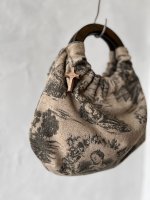 画像5: MARCHE' DE SOEUR／木の持ち手バッグ・クラシックウール (5)