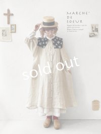 MARCHE' DE SOEUR／タッセルティペット・黒ブーケ