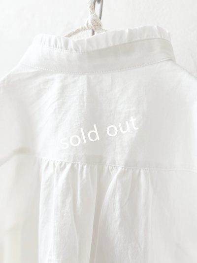 画像11: le ciel／コットンソフトツイルブラウス・オフ