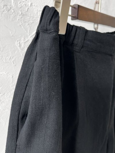 画像3: le ciel／タックパンツ・黒