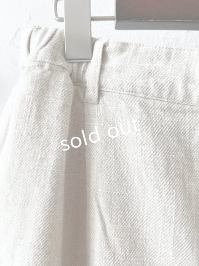 画像5: le ciel／タックパンツ・生成り