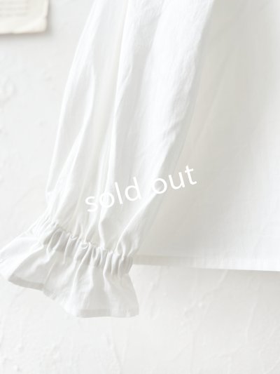 画像6: le ciel／コットンソフトツイルブラウス・オフ