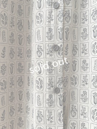 画像7: le ciel／ボタニカルプリントワンピース・グレージュ