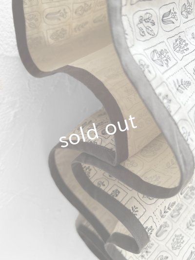 画像6: le ciel／ボタニカルプリントスカート・チャコールグレー