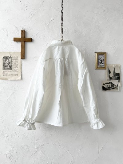 画像10: le ciel／コットンソフトツイルブラウス・オフ