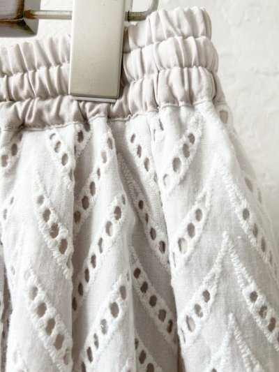 画像3: le ciel a tempsdoux／刺繍レース2wayスカート・オフ