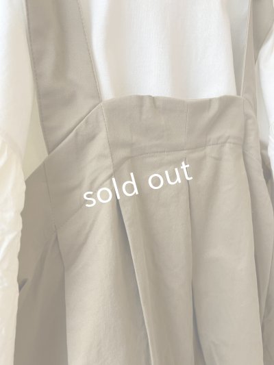 画像3: le ciel de demain／ツイルサロペット・ベージュ