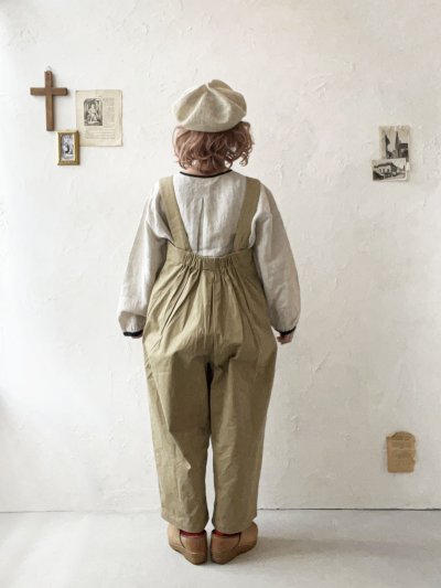 画像16: le ciel de demain／ツイルサロペット・ベージュ