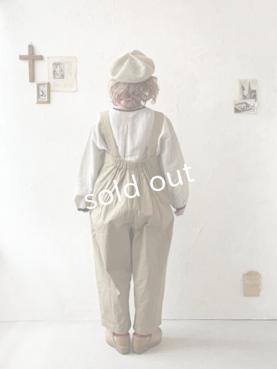 画像16: le ciel de demain／ツイルサロペット・ベージュ